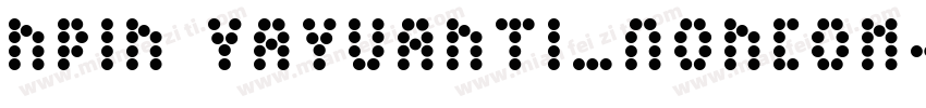 npin yayuanti_Noncom字体转换